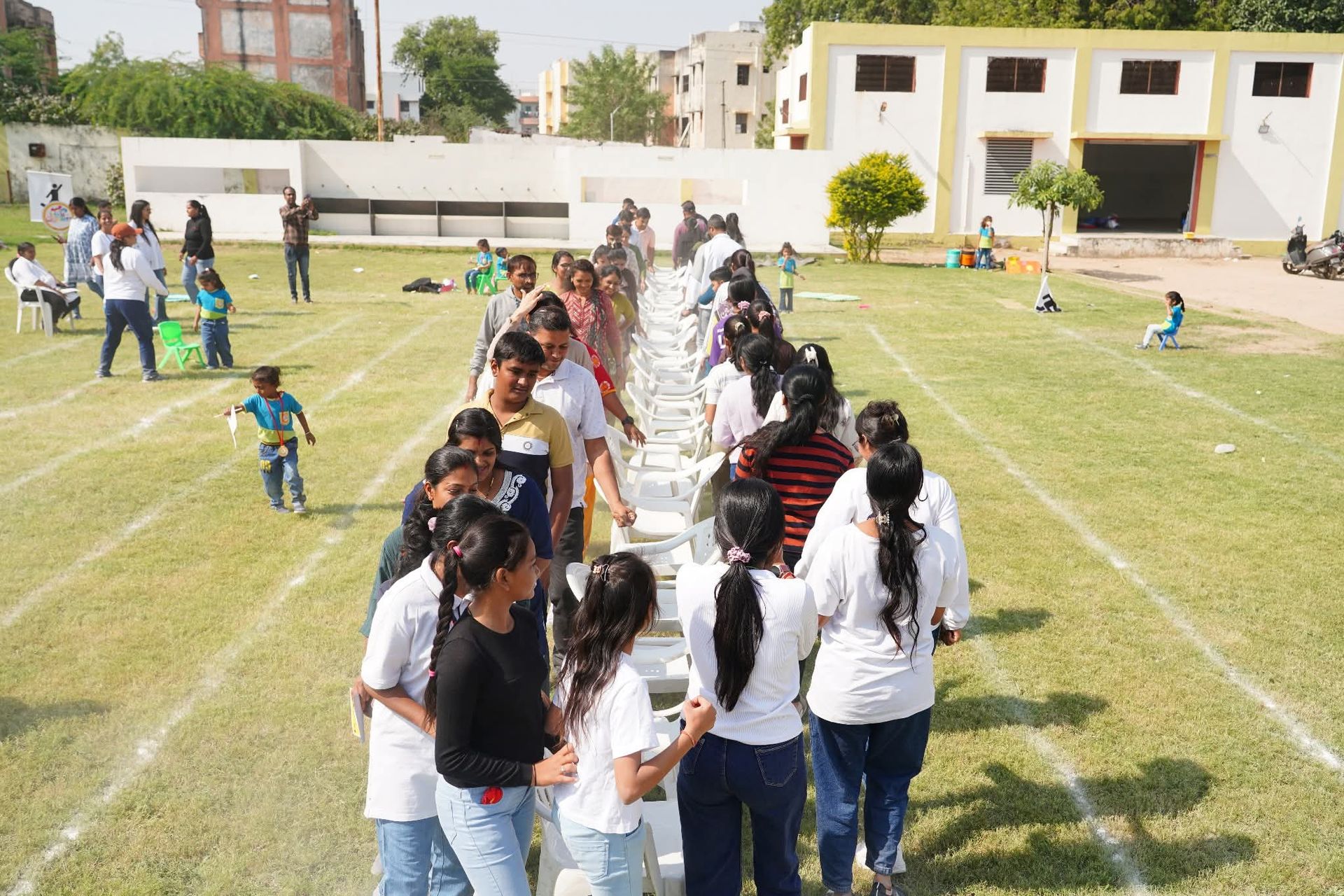 Sports day activities for kindergarten in Mehsana