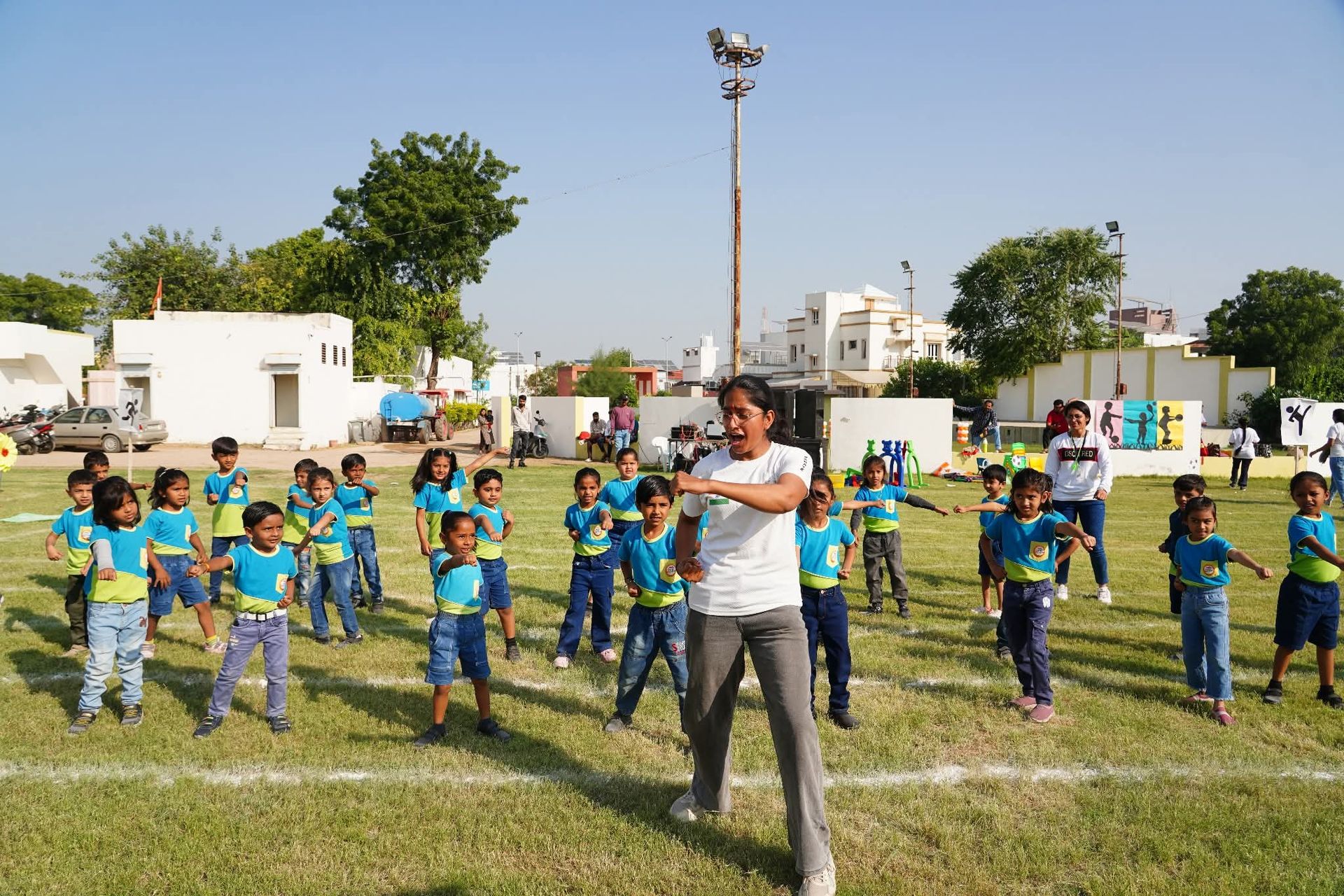 Sports day activities for kindergarten in Mehsana