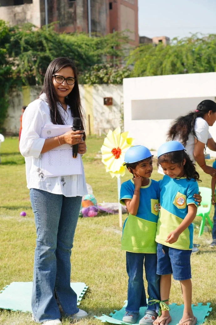 Children enjoying sports activities at Little Wonders Preschool