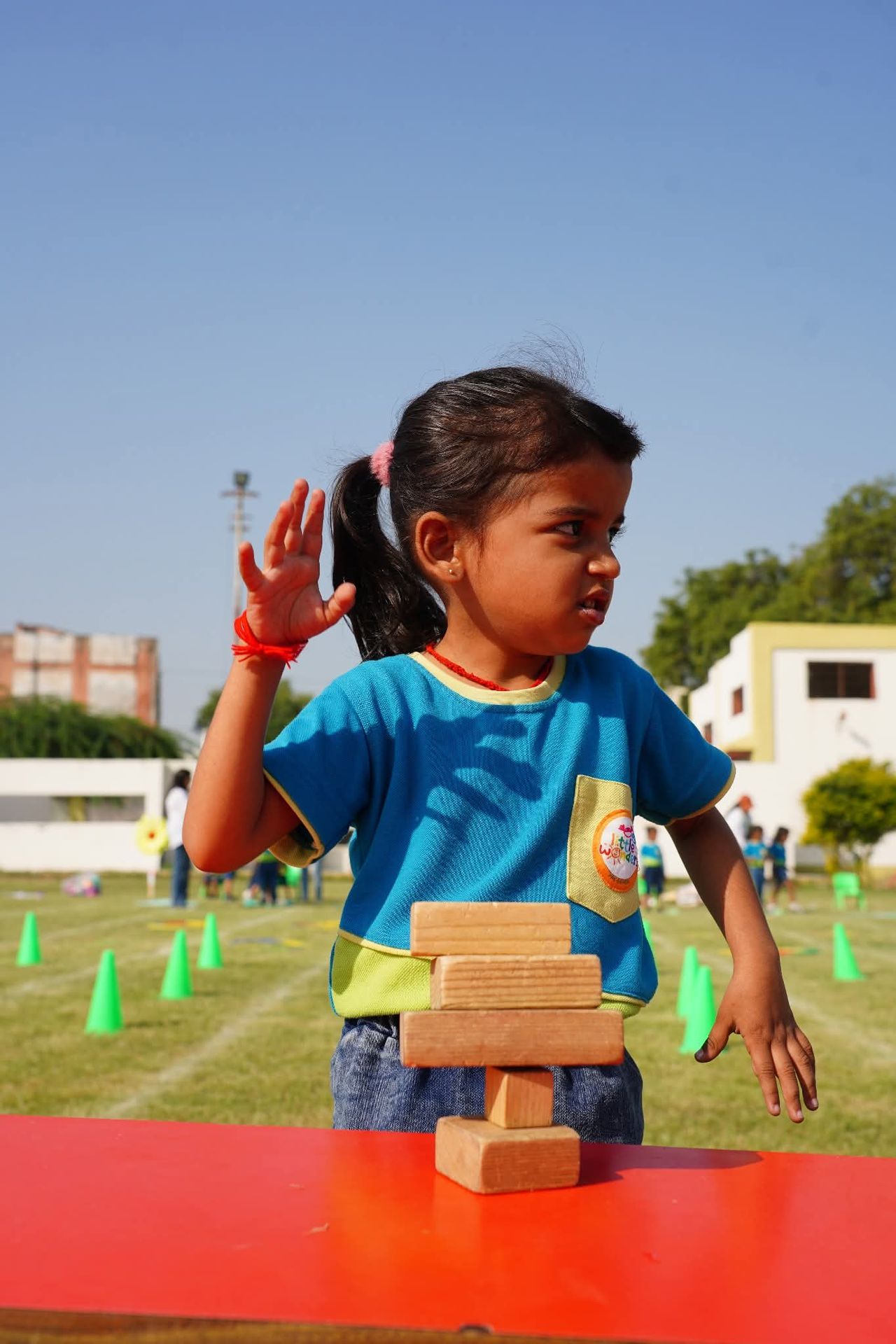 Children enjoying sports activities at Little Wonders Preschool